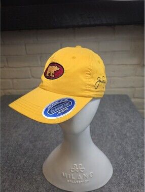 Jack Nicklaus Masters Play Yellow Hat Limited Edition Cap New Never Worn NWT